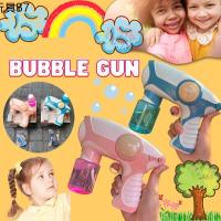 ❃Sale #ปืนเป่าฟอง Spray Bubble Gun #ปืนทำฟอง มีไฟมีเสียง #ของเล่น #toys✱