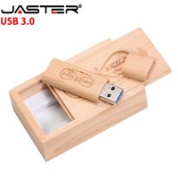 JASTER creative wooden USB 3.0 thumb drive 4GB/8GB/16GB/32GB/64GB External Storage (free custom logo) laser engraving