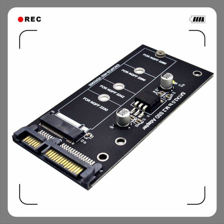 m2-ngff-ssd-to-sata-3-0-2-5-amp-rdquo-m-2-ssd-adapter-converter-riser-card-for-pc-laptop-card-up-to-6gps