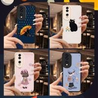 creative youth Phone Case For Huawei Honor70 Phone lens protection Silica gel heat dissipation leather personality cute