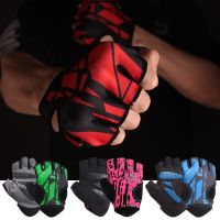 Breathable Workout Gloves Weight Lifting Fingerless Gym Fitness Exercise Gloves for Powerlifting Women and Men Training Cycling