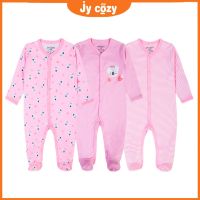 Baby rompers cotton Baby jumpsuit four seasons baby clothes Long sleeve combed cotton newborn baby clothes 59-90cm