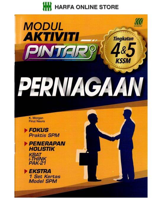 MODUL AKTIVITI PINTAR SPM TINGKATAN 4 & TINGKATAN 5 PERNIAGAAN ...