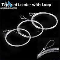 Maximumcatch 6pc 7.5ft-15ft 0X-7X Tapered Nylon Leader Clear Fly Fishing Line Fishing Lines