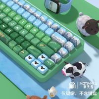 Hedi and Grandpa Original Theme Key Cap MDA Height Fresh Style Keyboard Cap Full Set Mechanical Keyboard Keycaps Key Cap