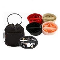 【CC】 New Multifunction Felt Insert Makeup Inner Purse Handbag Storage Organizer Tote