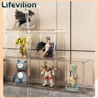 hot【DT】 Display Dustproof Storage Bins Containers Organizer Show for Figures/Toys/Collectibles/Gundam/Car Model/Lego