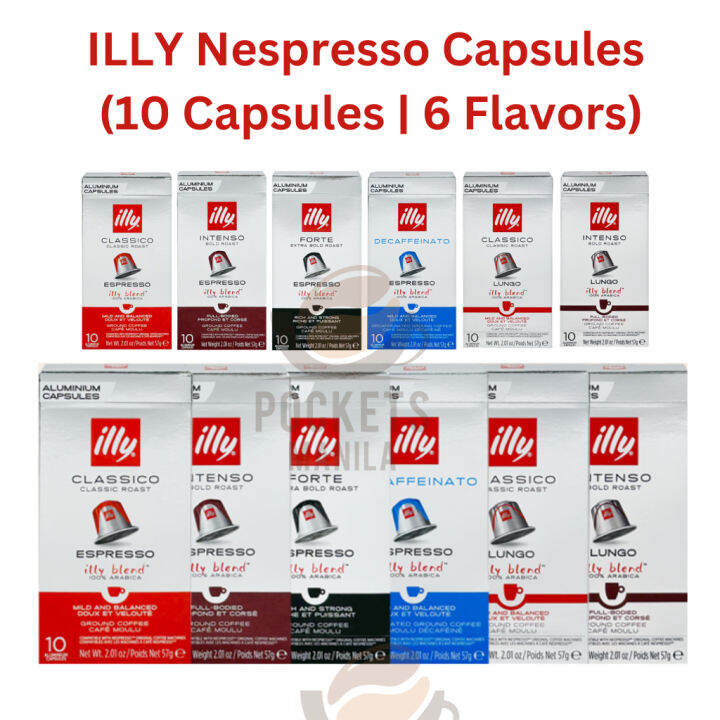 ILLY Nespresso Compatible Capsules Lazada PH
