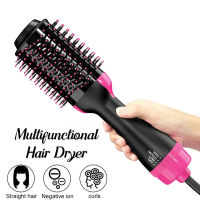 1000W เครื่องเป่าผม Hot Air Brush Styler Volumizer Curler Comb Roller One Step Electric Ion Straightener Brush