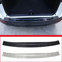 Rear Outer Bumper Protector Trim Door Sill Scuff Cover Plate Accessories For Land Rover Range Rover Evoque 2012-2018 Car Styling