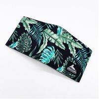 MENS AND WOMANS POLYESTER MIX PU FASHION SHORT WALLET DOM LELAKI DAN WANITA (W-022)