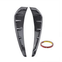 2Pcs Fit สำหรับ Honda Civic Hatchback รถด้านข้าง Vent Fender Trim สติกเกอร์ Racing Air Flow สปอยเลอร์สติกเกอร์รถอุปกรณ์ตกแต่ง