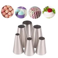 Round Mouth Pastry Nozzles Confectionery Decoration Icing Piping Nozzle Tips 1A 2A 3A