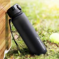 UZSPACE ขวดน้ำกีฬา500/1000ML แบบพกพา Leakproof Outdoor Shaker ขวดของฉัน Tritan พลาสติกเป็นมิตรกับสิ่งแวดล้อม Drinkware BPA ฟรี