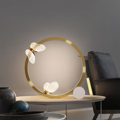 Modern Bedroom Bedside Led Wall Lamp Art Butterfly Acrylic Sconces For Background Wall Stair Bar Decoration Lighting Luminaire