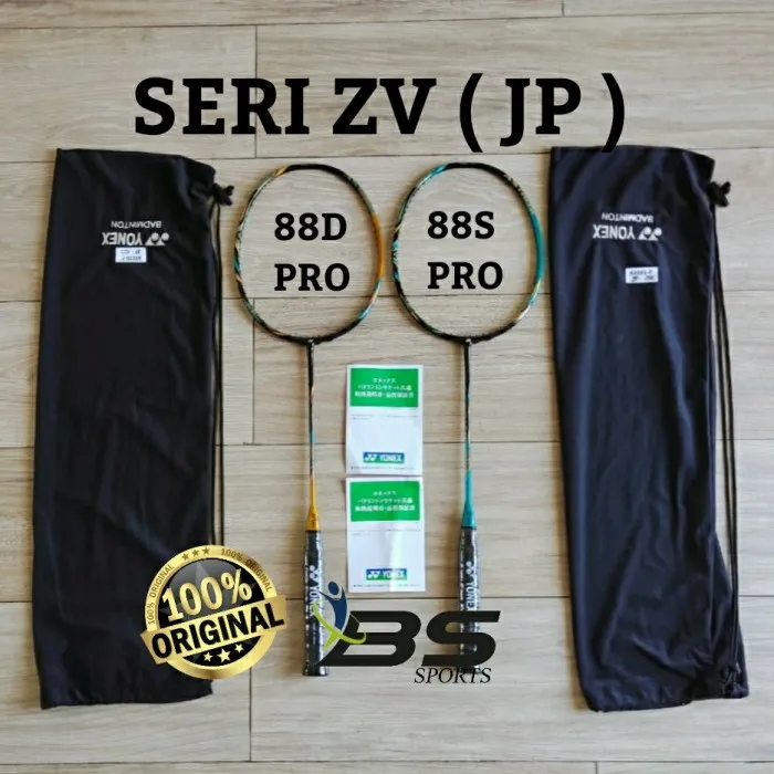 Terlaris RAKET BADMINTON YONEX ASTROX 88D PRO / 88S PRO SERI JP SERI ZV ...