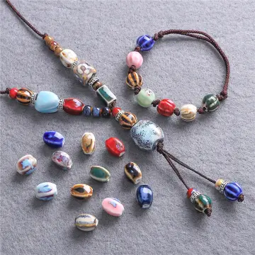 30pcs 10mm Colorful Smile White Clay Beads Flat Round Beads Polymer Beads  for Jewelry Making DIY Hand Made Jewelry Accessories