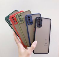 Case Oppo Reno4 เคสออฟโป้ Reno 4 เคส Oppo Reno4 สินค้าพร้อมจัดส่ง เคสขอบสี กันกล้อง เคสกันกระแทก