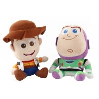 เซตคู่.Toy Story Woody &amp; Buzz Lightyear ตุ๊กตาตุ๊กตาตุ๊กตาตุ๊กตาของเล่นตุ๊กตาตุ๊กตาของเล่นสำหรับเด็กของขวัญวันเกิดคริสต์มาสของขวัญ
