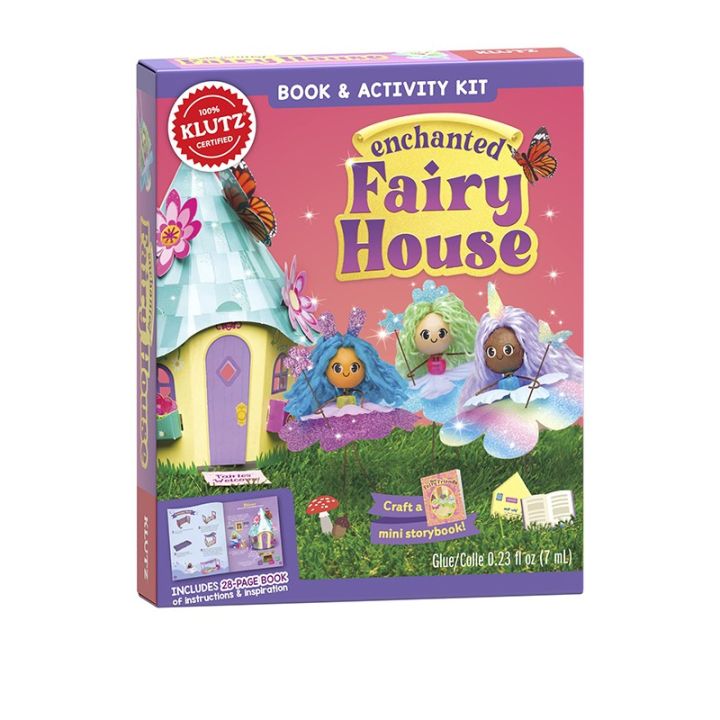 klutz-enchanted-fairy-house-magic-garden-makes-magic-fairy-house-to-cultivate-childrens-hands-on-ability-handmade-with-materials