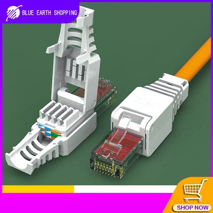 UTP CAT6/CAT5e/CAT5 RJ45 Connectors Punch Down Cable Male