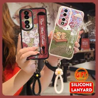 luxurious support Phone Case For Huawei Honor70 Pro/70Pro Plus youth phone case Soft shell Flower bracelet cartoon