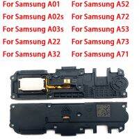 ลำโพงสำหรับ Samsung A02 A02s A03s A22 A32 A72 A52 4G 5G A01 Core A53 A73 A71ด้านล่างของลำโพงเสียงกริ่งสายเคเบิลงอได้