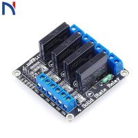 บอร์ดโมดูลรีเลย์โซลิดสเตท4ช่อง5V 2A สำหรับ Arduino Uno Duemilve MEGA2560 MEGA1280 ARM DSP PIC