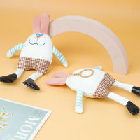 20CM Cartoon Rabbit Creative Small Gift Toy Backpack Pendant Easter Gift Car Decoration Keychain Pendant Forest Animal Doll