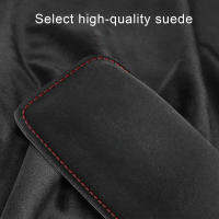 Comfortable Suede Car Pillow Car Knee Pad Auto Cushion Elastic Memory Foam Leg Pad Headrest In The Car Accessories Seat Cushions