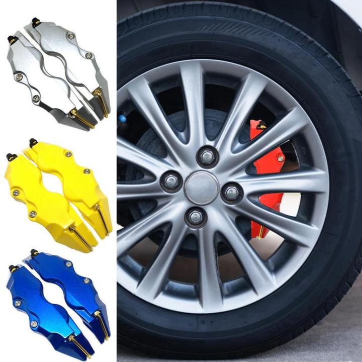 brake-caliper-guard-2pcs-wheel-hub-cover-brake-cover-portable-caliper-cover-decorative-brake-caliper-covers-set-multifunctional-brake-caliper-protector-cover-for-auto-expedient