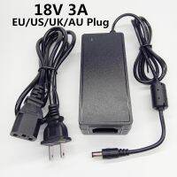 【Special offer】 ตัวแปลงพลังงาน18 V 3A AC 18V3A V-100V,อะแดปเตอร์ DC 18 V 240แหล่งจ่ายไฟ EU UK ปลั๊ก3000mA มม. X 5.5มม. ขนาด18 V 2.1 V