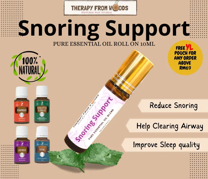 Snoring Relief Essential Oil Roll-On / Kurangkan dengkuran Bantu tidur ...