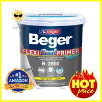 สีรองพื้นปูนอเนกประสงค์ BEGER FLEXI COOL PRIMER 4 กก.MULTIPURPOSE PRIMER BEGER FLEXI COOL PRIMER 4KG **จัดส่งด่วนทั่วประเทศ**