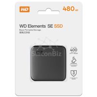 WD Element SE SSD Portable Storage 480GB ฮาร์ดดิสก์ เอส เอส ดี  Harddisk SSD ประกัน Synnex 3 ปี