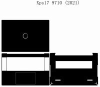 พิเศษคาร์บอนไฟเบอร์ไวนิลแล็ปท็อปสติ๊กเกอร์ผิว D Ecals ที่ครอบสำหรับ XPS 17 9710 17 "2022