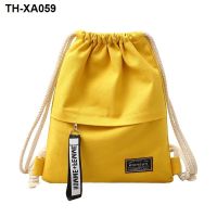 ☽♚ Beam pocket draw string backpack mens and womens sports rucksack a primary school pupils bag with make up missed lesson packages