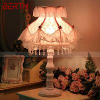 BERTH Contemporary Dimming Table Lamp Creative LED Light for Desk Warm and Romantic Decoration Children Girl Bedroom Bedside