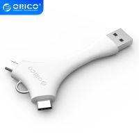 ORICO USB Cable With Key Ring Micro B Type C USB-C Charging Cables for Mobile Phone Charge Sync Charger Cables Wall Chargers