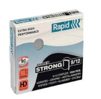 ลวดเย็บกระดาษ Rapid (กล่อง 1,000เข็ม) super strong 9/12