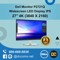 DELL 27" Monitor P2721Q 4K Monitor [27" 4K IPS 99% sRGB]