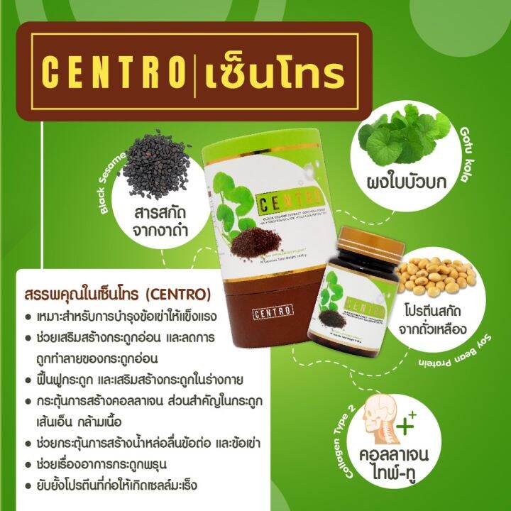 centro-เซ็นโทร-ส่งฟรี-สารสกัดจากงาดำ-บำรุงข้อเข่า-กระดูก-งานวิจัยม-เกษตร