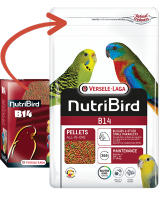 NutriBird B14 800g. ถุงแพคเกจใหม่