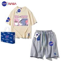 【July hot】 NASA NTYB Co-branded Cotton Shorts Short Sleeves 2023 New and Cartoon Brand