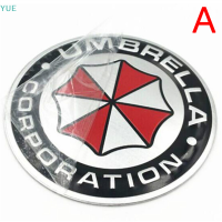 ?【Lowest price】YUE 3D อลูมิเนียมอัลลอยร่ม Corporation Resident Evil decals ตกแต่งป้าย