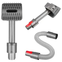 Pet Grooming Brush &amp; Extension Vacuum Hose for Dyson V12 V11 V10 V8 V7 Vacuum Cleaner Groom Tool Attachment