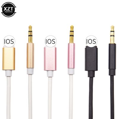 Car Audio Cable AUX for Lightning to 3.5mm Jack Male to Male Transfer Headset Adapter Wire for iPhone