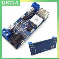 QB7LA Shop DC-DC 24V/12V To 5V 5A Step Down Power Supply Buck Converter Replace LM2596S Adjustable USB Step-down Charging Module For Phone