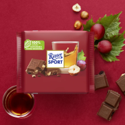 Voucher 10k, Ritter Sport kẹo socola nhập khẩu từ nước Đức RUM JAMAICA