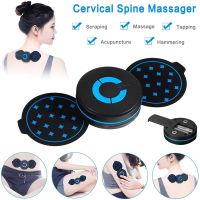 Wireless Cervical Massage Stimulator Portable Mini Electric Neck Back Massager Muscle EMS 6 Modes Battery Power Relief The Pain Exterior Mirrors